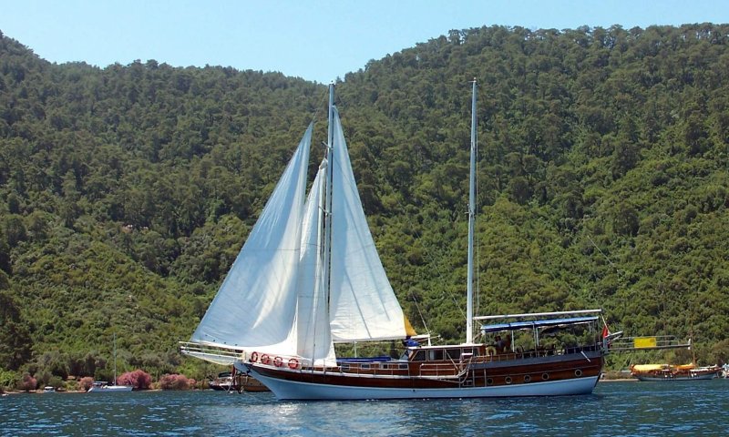 Barco en Turquia